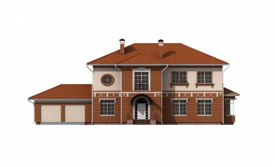 285-001-Л Проект двухэтажного дома, гараж, красивый дом из кирпича Нижний Новгород | Проекты домов от House Expert