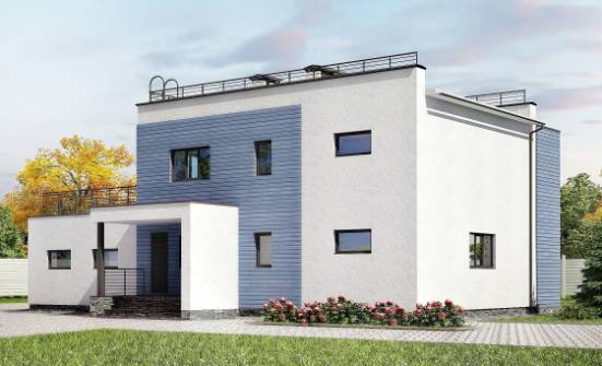180-012-Л Проект двухэтажного дома и гаражом, классический загородный дом из кирпича Урень | Проекты домов от House Expert