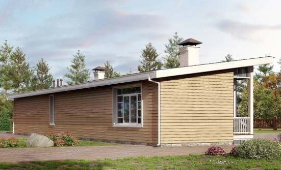 110-004-Л Проект бани из кирпича Богородск | Проекты одноэтажных домов от House Expert