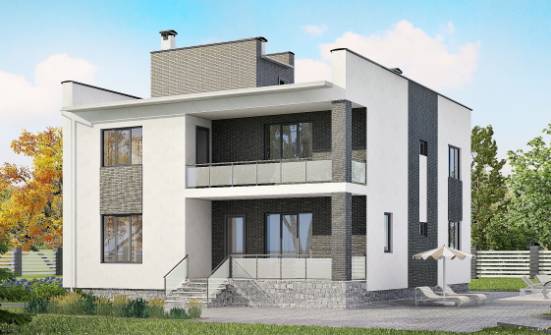 225-001-П Проект двухэтажного дома, просторный дом из теплоблока Богородск | Проекты домов от House Expert