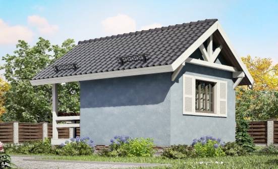 020-001-Л Проект одноэтажного дома, экономичный дом из дерева Лысково | Проекты домов от House Expert
