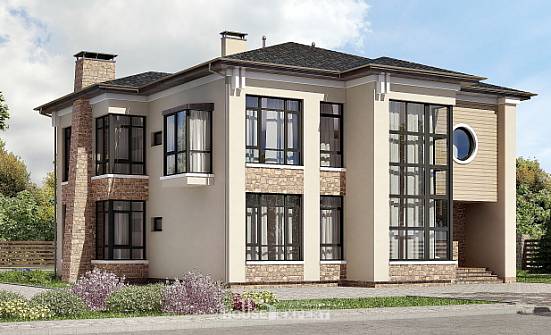 300-005-Л Проект двухэтажного дома, просторный домик из кирпича Нижний Новгород | Проекты домов от House Expert