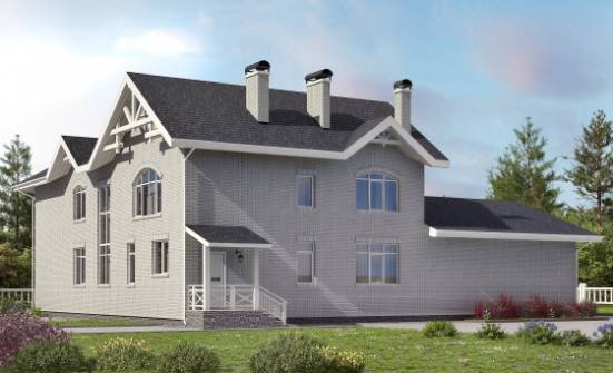 340-004-П Проект двухэтажного дома, большой домик из керамзитобетонных блоков Балахна | Проекты домов от House Expert