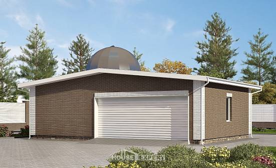 075-001-П Проект гаража из кирпича Бор | Проекты домов от House Expert