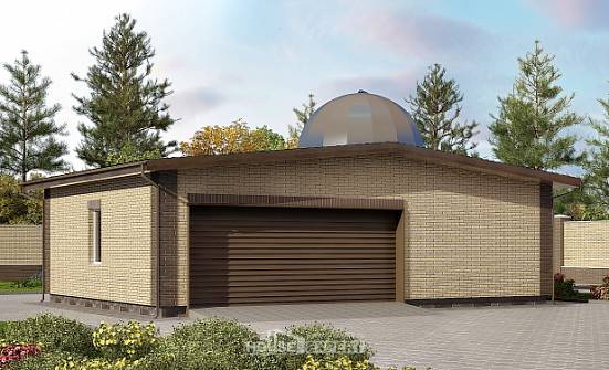 075-001-Л Проект гаража из кирпича Балахна | Проекты домов от House Expert