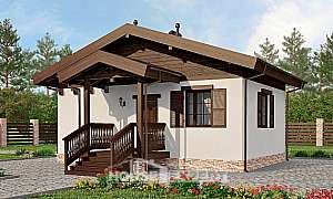 Проекты одноэтажных домов, Городец