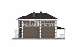185-002-П Проект двухэтажного дома, классический загородный дом из газобетона Арзамас, House Expert