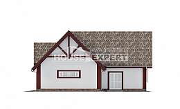 145-002-Л Проект гаража из поризованных блоков Кстово, House Expert