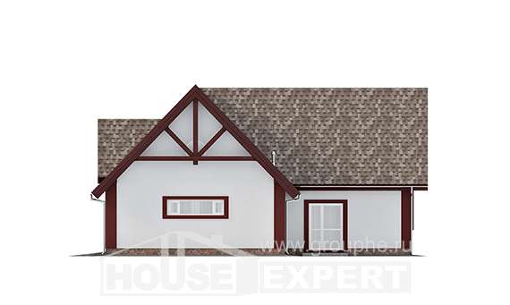 145-002-Л Проект гаража из поризованных блоков Кстово, House Expert